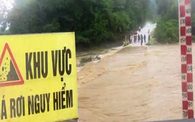 Bắc Bộ, Trung Bộ tiếp tục mưa lớn trong đêm 26/9