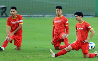 Đón tin vui về lực lượng, ĐT Việt Nam tăng tốc hướng tới trận gặp Trung Quốc