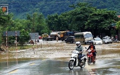Vùng núi Bắc Bộ, Tây Nguyên và Nam Bộ có mưa dông từ đêm 29/9