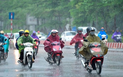 Không khí lạnh tăng cường, miền Bắc mưa lạnh