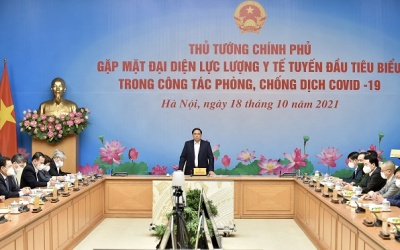 Thủ tướng tri ân tuyến đầu trong công tác phòng, chống dịch COVID-19