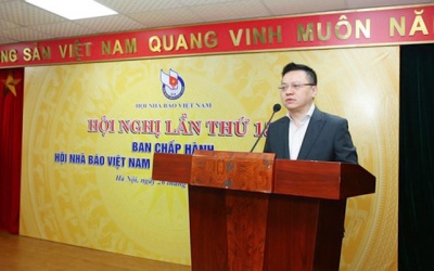 Nhà báo Lê Quốc Minh được bầu làm Chủ tịch hội nhà báo Việt Nam