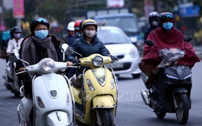 Miền Bắc trời lạnh, vùng núi có nơi dưới 8 độ C