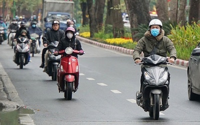 Mưa lớn lan rộng đến Nam Bộ, Bắc Bộ trời lạnh