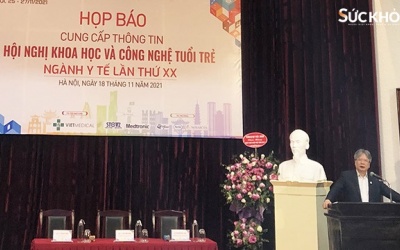 Họp báo Hội nghị Khoa học và Công nghệ tuổi trẻ ngành Y tế lần thứ XX