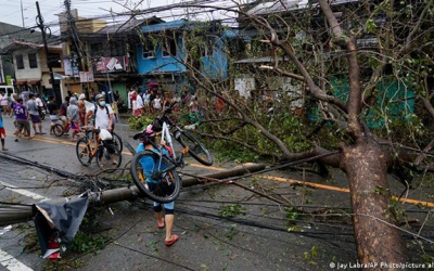 Diễn biến thời tiết nguy hiểm do bão kết hợp không khí lạnh