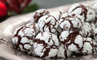 Bánh quy chocolate độc đáo cho dịp Giáng sinh 