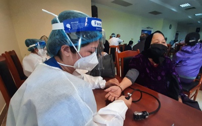 Đà Nẵng: Cao điểm tiêm vaccine mũi 3 phòng COVID-19