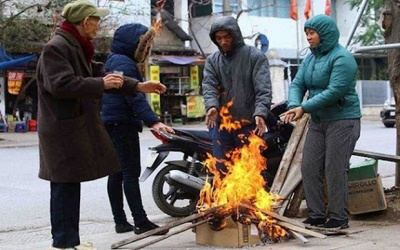 Bắc Bộ chuyển rét đậm, nhiều khu vực có mưa dông