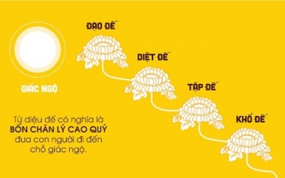 Tứ Diệu đế: Phương thức trị liệu tâm hồn, mang lại hạnh phúc!