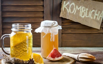 Kombucha: Đồ uống lành mạnh cho bữa tiệc đầu năm