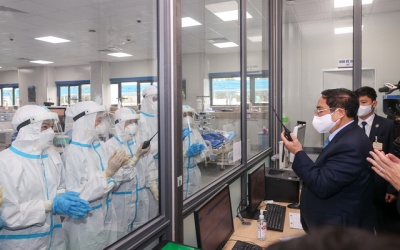 Thủ tướng Phạm Minh Chính: 'Để nhân dân có một cái Tết an lành nhất sau một năm khó khăn.'