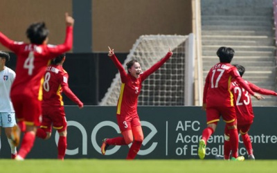 Hạ đẹp Đài Bắc Trung Hoa, ĐT nữ Việt Nam làm nên lịch sử