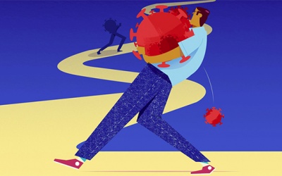 Infographic: Cảnh giác với các triệu chứng hậu COVID-19