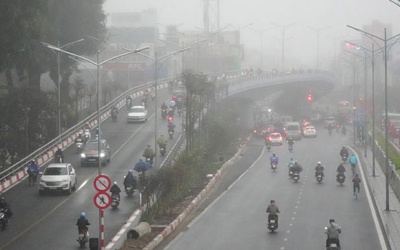 Bắc Bộ tiếp tục có mưa phùn, sương mù