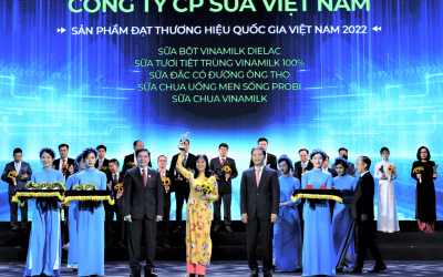 Vinamilk lần thứ 7 liên tiếp đã được vinh danh thương hiệu quốc gia