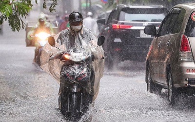 Đầu tuần, Trung Bộ mưa dông diện rộng, Bắc Bộ tạnh ráo