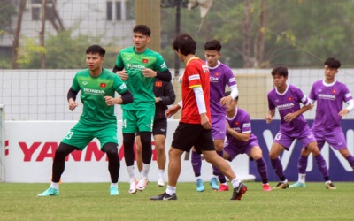 U23 Việt Nam chuẩn bị cho SEA Games 31, nhân sự sớm có thay đổi