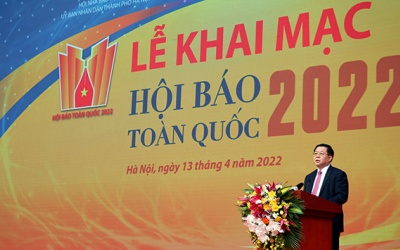 Chùm ảnh ấn tượng ngày Hội Báo toàn quốc 2022