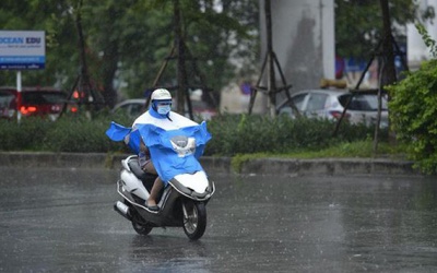 Cuối tuần, Bắc Bộ bắt đầu đợt mưa dông