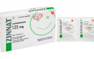 Thu hồi trên toàn quốc 2 lô thuốc Cốm pha hỗn dịch uống Zinnat Suspension 125mg