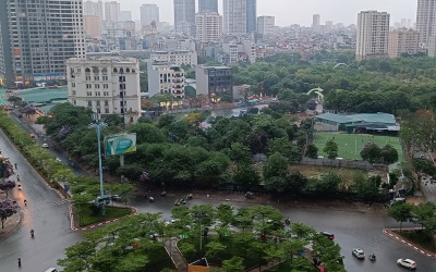 Bắc Bộ và Bắc Trung Bộ mưa lớn diện rộng