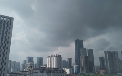 Mưa dông trở lại miền Bắc, Nam Bộ mưa lớn dài ngày