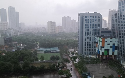 Đầu tuần, Hà Nội và các tỉnh, thành Bắc Bộ có mưa dông