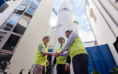 Bệnh viện Bạch Mai khởi động quá trình lắp đặt hệ thống oxy lỏng mới