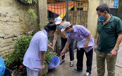 Bộ Y tế lập 7 đoàn kiểm tra công tác phòng, chống dịch sốt xuất huyết