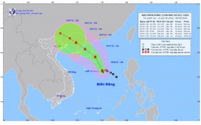 Ảnh hưởng bão số 1, nhiều nơi trên cả nước mưa lớn