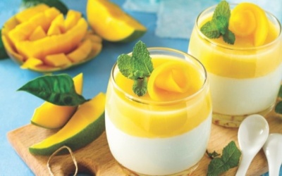 Cách làm panna cotta xoài thơm ngon, mát lạnh cực đơn giản