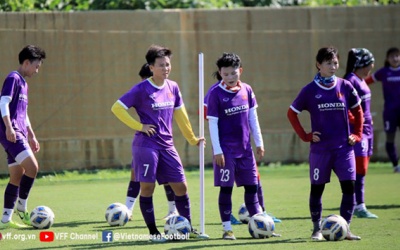 ĐT nữ Việt Nam sẵn sàng chinh phục AFF Cup nữ 2022
