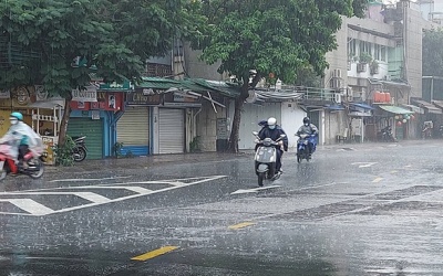 Cuối tuần, nhiều nơi trên cả nước tiếp tục có mưa dông