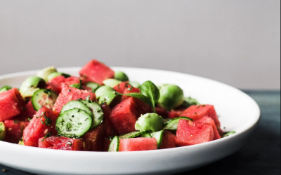 3 công thức làm món salad từ dưa hấu thanh mát