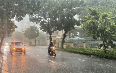 Bắc Bộ và nhiều nơi trên cả nước mưa to trong đêm 21/7