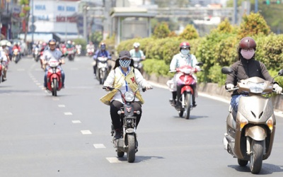 Bắc và Trung Bộ nắng nóng trở lại, Nam Bộ mưa dông