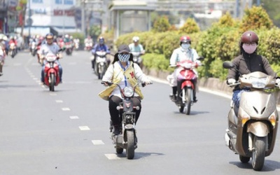 Đầu tuần, Bắc Bộ và Trung Bộ nắng nóng, Nam Bộ mưa dông