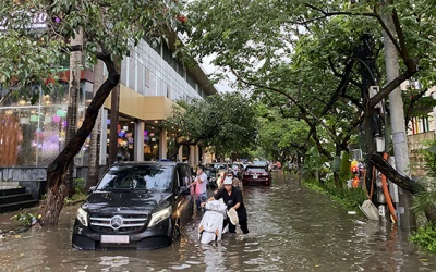 Miền Bắc mưa lớn trong ngày đầu tuần