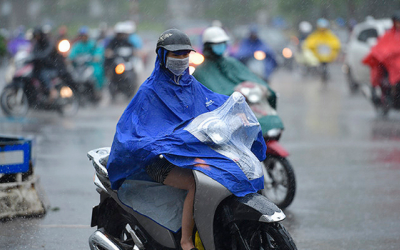 Bắc Bộ đón mưa dông diện rộng kéo dài từ đêm 4/8