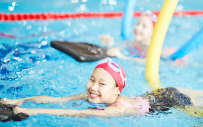 Cho trẻ học bơi - Không còn nỗi lo về nước