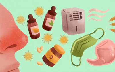 Infographic: Làm sao kiểm soát dị ứng theo mùa một cách tự nhiên?