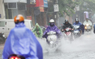 Một số tỉnh Bắc Bộ mưa to đến rất to đến hết ngày 21/8