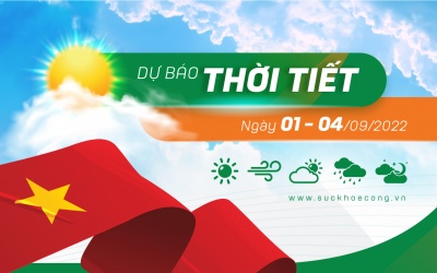 Thời tiết cả nước ra sao trong dịp nghỉ lễ 2/9?