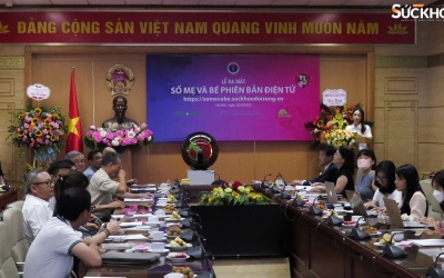 Bộ Y tế ra mắt Sổ Mẹ và Bé phiên bản điện tử