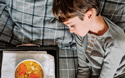 Trẻ viêm đường hô hấp trên nên ăn gì để nhanh khỏi