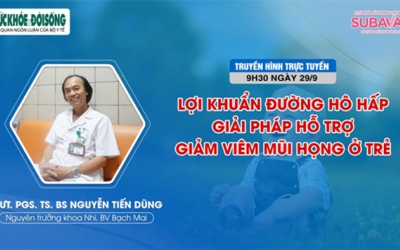 Tư vấn trực tuyến: Giải pháp mới hỗ trợ giảm viêm mũi họng ở trẻ