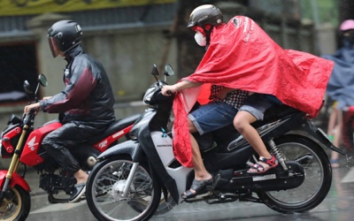 Nhiều nơi ở Trung Bộ và Nam Bộ tiếp tục có mưa dông