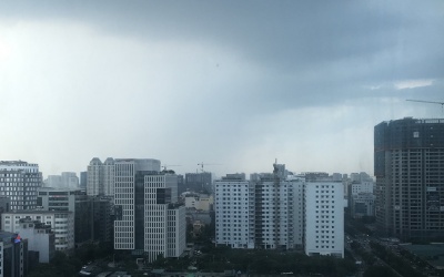 Bắc Trung Bộ giảm mưa, Nam Bộ tiếp tục mưa dông