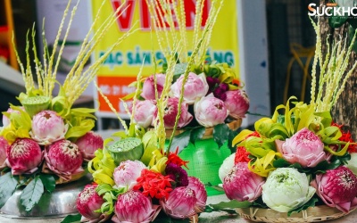 Gánh hàng hoa lặng lẽ nối dài truyền thống